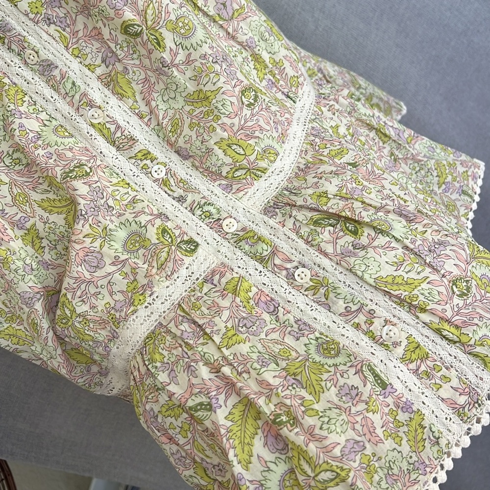 ANTHRO LOVE THE LABEL Josepha Babydoll dress M - Picture 9 of 17